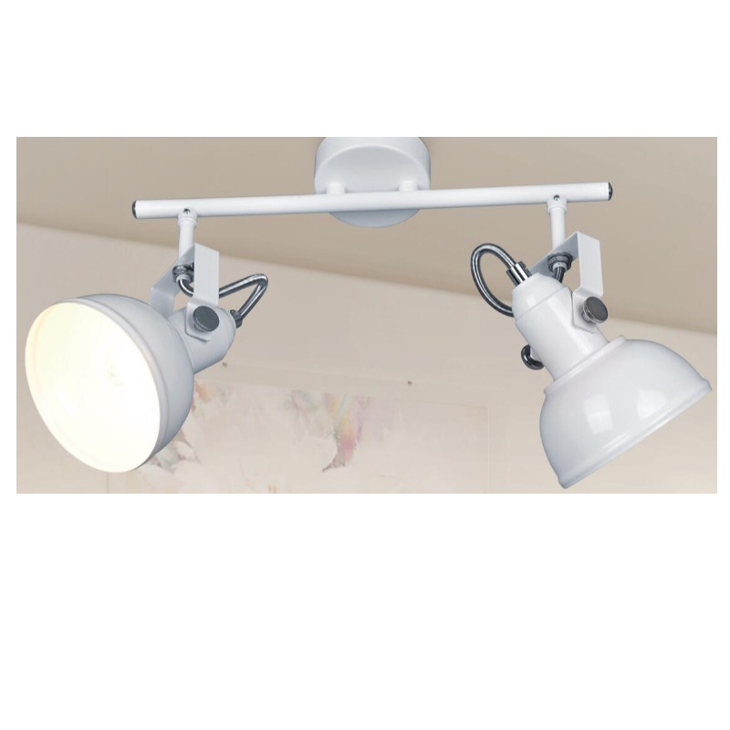 Spot light-2 với bóng kim loại và giá đỡ chữ U