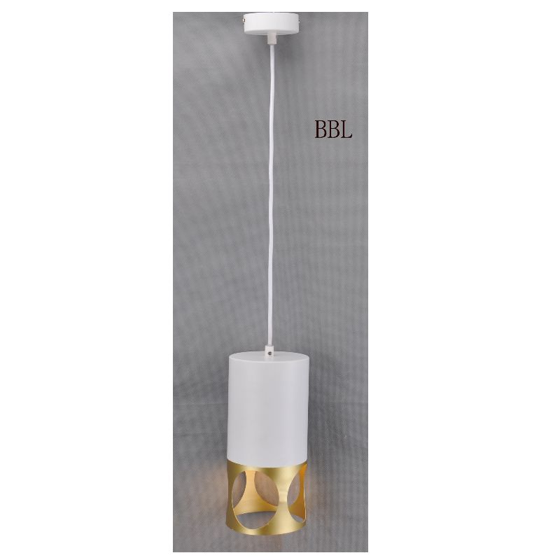 Ánh đèn cù-1 hiện đại với màu trắng Kim loại