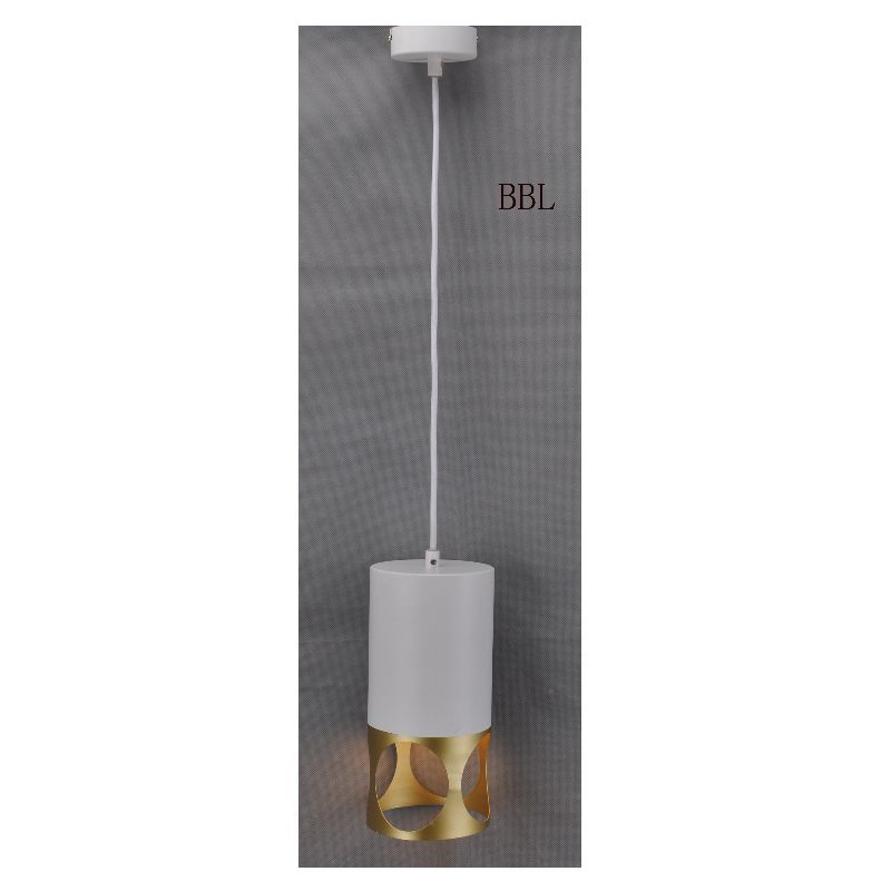 Ánh đèn cù-1 hiện đại với màu trắng Kim loại